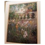 Wall Art with Ornate Golden Frame