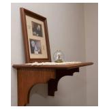 "Grace and Gratitude "Art Print and Wall Shelf