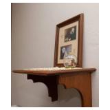 "Grace and Gratitude "Art Print and Wall Shelf