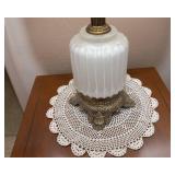 Large Vintage Lamp with Three Light Settings