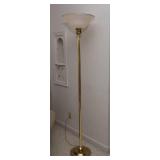 Gold-Tone Floor Lamp
