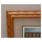 Yuletide - Chickadees by Sam Timm, Framed and Matted