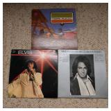 Three Vintage LP Vinyl Records - Elvis, Neil Diamond, Herb Alpert and The Tijuana Brass