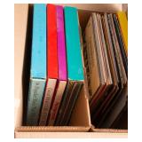 Box of Vintage LP Vinyl Records