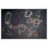 Variety of Costume Jewelry Necklaces