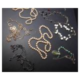 Variety of Costume Jewelry Necklaces