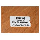 Keller Solid Oak Dining Table with 3 Leaves