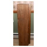 Antique Round Oak 5 Legged Dining Table and Leaves