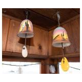 Two Southwest Handpainted Chimes