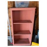 Pink Painted Book Shelf