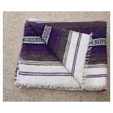 Purple Mexican Falsa Blanket