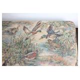 Duck Themed Upholstered Storage Ottoman