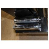 Antique Black Lacquered Mauthe Grandfather Clock with Inlay Detail