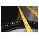 Antique Black Lacquered Mauthe Grandfather Clock with Inlay Detail