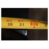 Antique Black Lacquered Mauthe Grandfather Clock with Inlay Detail