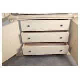 Large Wooden Armoire Entertainment Center with Drawers