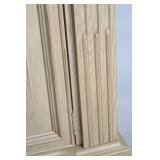 Large Wooden Armoire Entertainment Center with Drawers