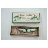 Vintage Holi-Comet Lure Makinen Tackle Co. 1940