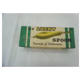 Vintage K-B Lucky Fishing Spoon Superior WIS