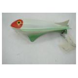 Vintage "Jumping Jo" Fishing Lure. Red & White Finish