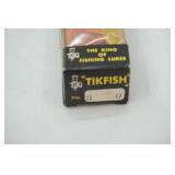 Vintage "Tikfish" Lure by Tiki Lures, Inc.