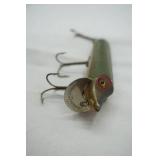 Vintage Heddon Green Scale Vamp Spook Fishing Lure