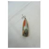 Vintage wooden fishing lure