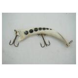 Vintage Moby Dick F with black dots Fishing Lure