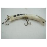 Vintage Moby Dick F with black dots Fishing Lure