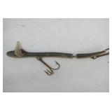 Vintage Depose eel fishing lure