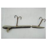 Vintage Depose eel fishing lure