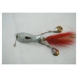 Vintage Pflueger Zam Feathered Bucktail Spinning Lure