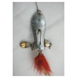Vintage Pflueger Zam Feathered Bucktail Spinning Lure