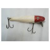 Vintage Creek Chub Redhead White Snook Pikie fishing lure