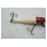 Vintage Creek Chub Redhead White Snook Pikie fishing lure