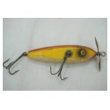 Vintage wooden fishing lure