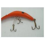 Kilma Red & White Spoon with Treble Metal Hooks