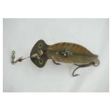 Vintage The Musky Champ Fishing Lure, metal