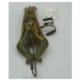 Vintage Heddon Luny Frog fishing lure