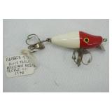 Vintage Ranger Type Blood Tablet fishing lure