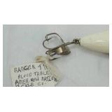 Vintage Ranger Type Blood Tablet fishing lure