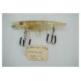 Vintage fishing lure Manning Shrimp 1954