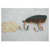 Vintage Fishing Lure Chus Ike