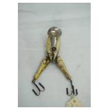 Vintage Wotta Frog Paw Paw Bait 5/8oz MI 1940