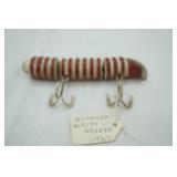 Vintage Glowurm Lure by Oliver and Gruber 1920