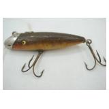 Vintage Rare Weighted Wood Oreno with glass eyes 1930