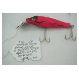 Vintage South Bend Pike Oreno - wood, rare color w/wave