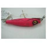 Vintage South Bend Pike Oreno - wood, rare color w/wave