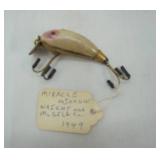 Vintage Miracle Minnow Wright and McGill Co. 1949