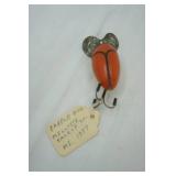 Vintage Paddle Bug Millsite Tackle Co. MI 1937